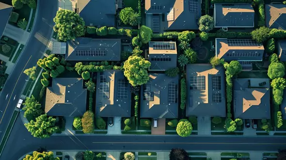 Homes with solar